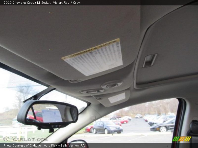 Victory Red / Gray 2010 Chevrolet Cobalt LT Sedan