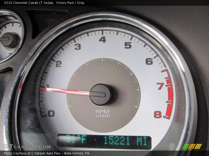 Victory Red / Gray 2010 Chevrolet Cobalt LT Sedan