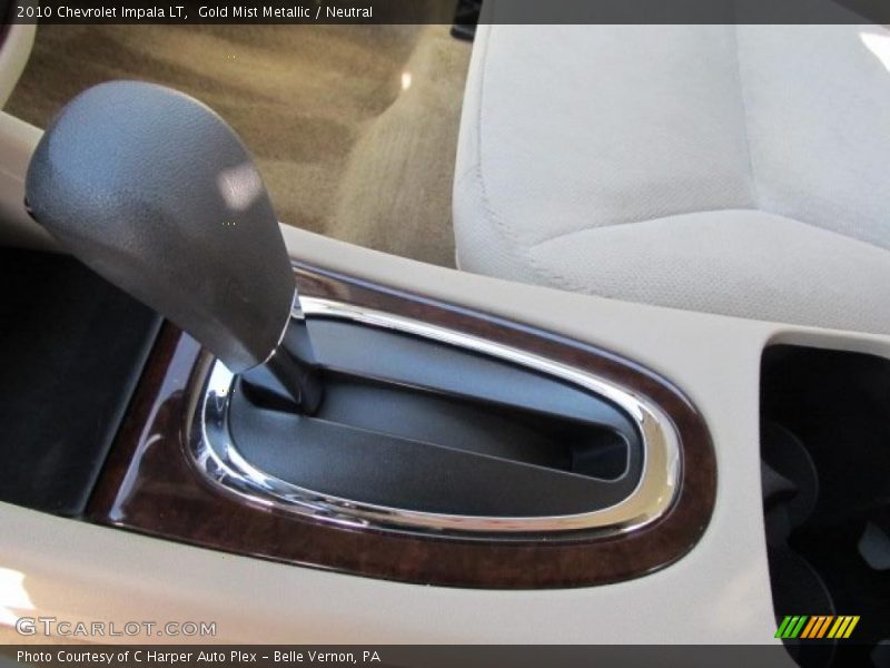 Gold Mist Metallic / Neutral 2010 Chevrolet Impala LT
