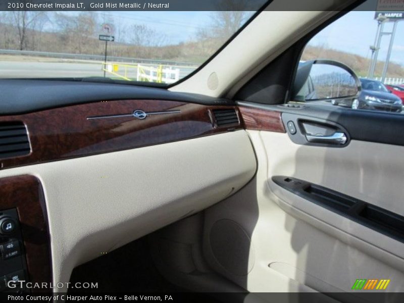 Gold Mist Metallic / Neutral 2010 Chevrolet Impala LT