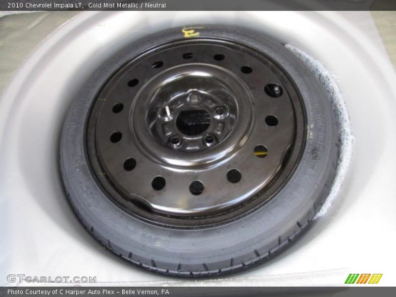 Gold Mist Metallic / Neutral 2010 Chevrolet Impala LT