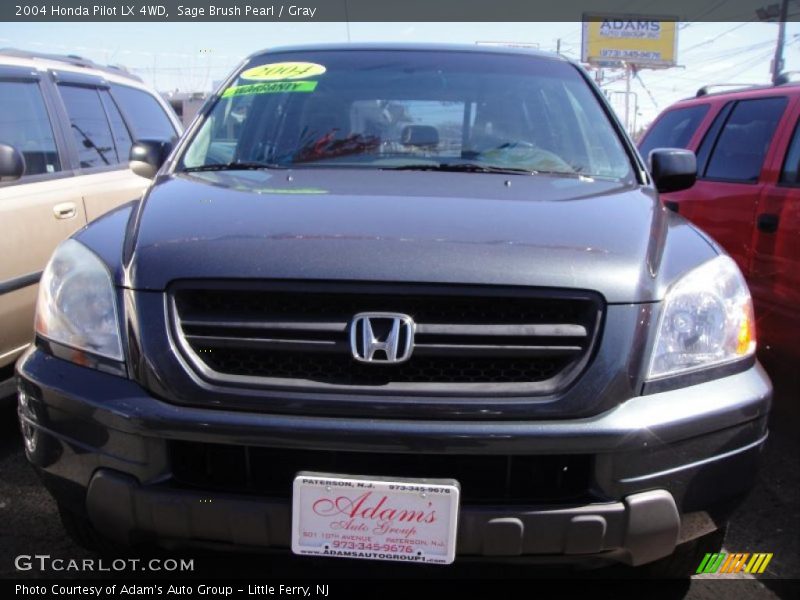Sage Brush Pearl / Gray 2004 Honda Pilot LX 4WD