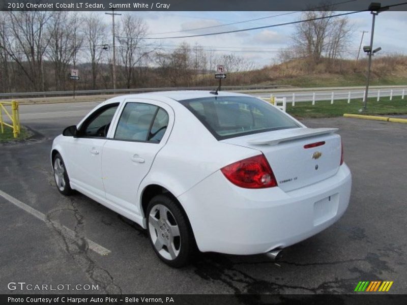 Summit White / Gray 2010 Chevrolet Cobalt LT Sedan
