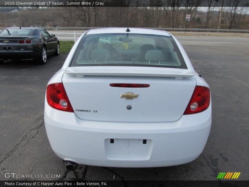 Summit White / Gray 2010 Chevrolet Cobalt LT Sedan