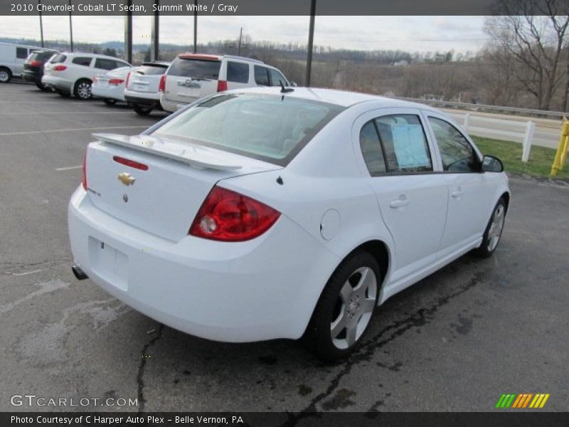 Summit White / Gray 2010 Chevrolet Cobalt LT Sedan