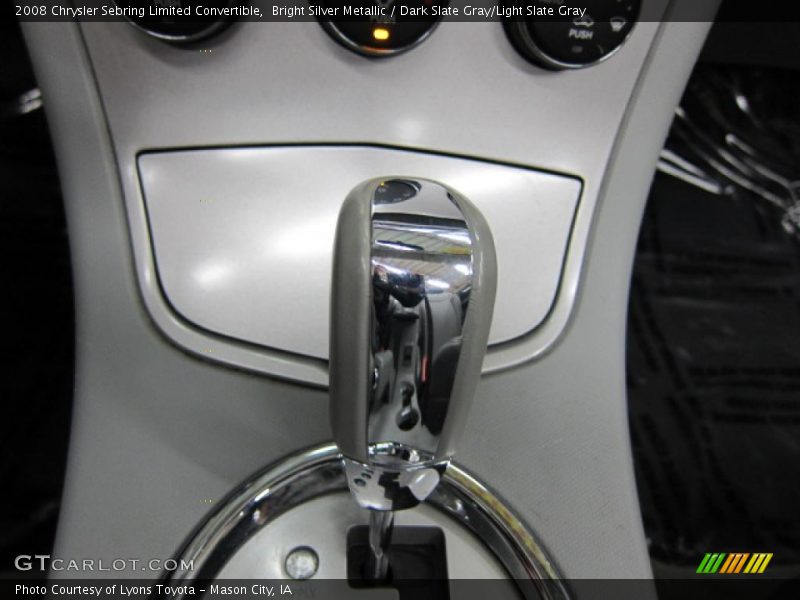 Bright Silver Metallic / Dark Slate Gray/Light Slate Gray 2008 Chrysler Sebring Limited Convertible
