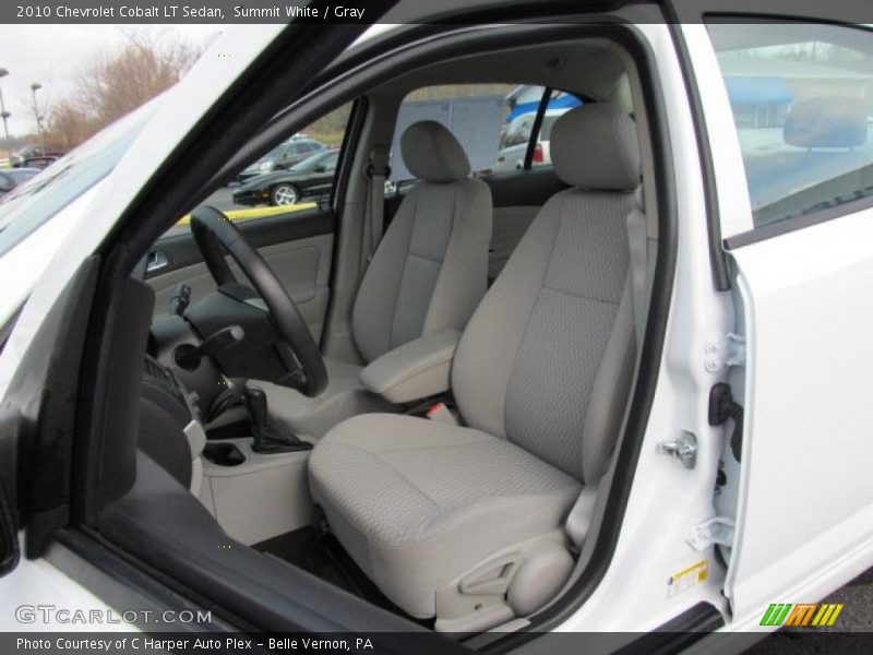 Summit White / Gray 2010 Chevrolet Cobalt LT Sedan
