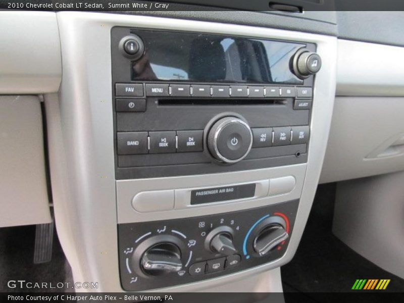 Summit White / Gray 2010 Chevrolet Cobalt LT Sedan