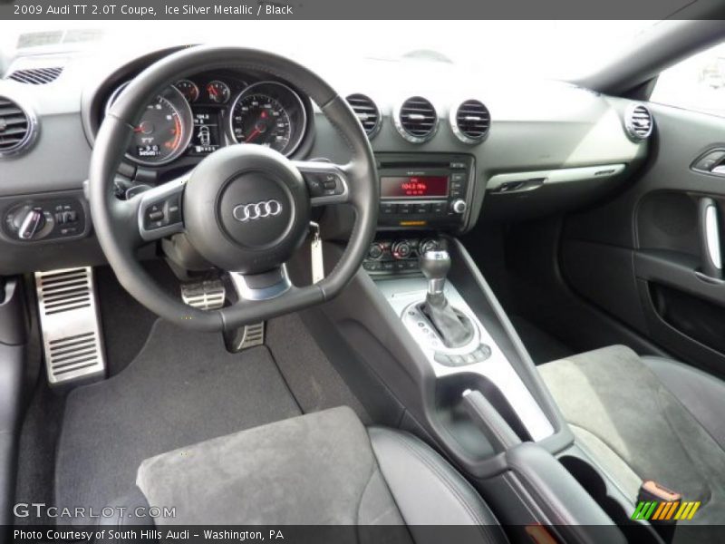 Black Interior - 2009 TT 2.0T Coupe 