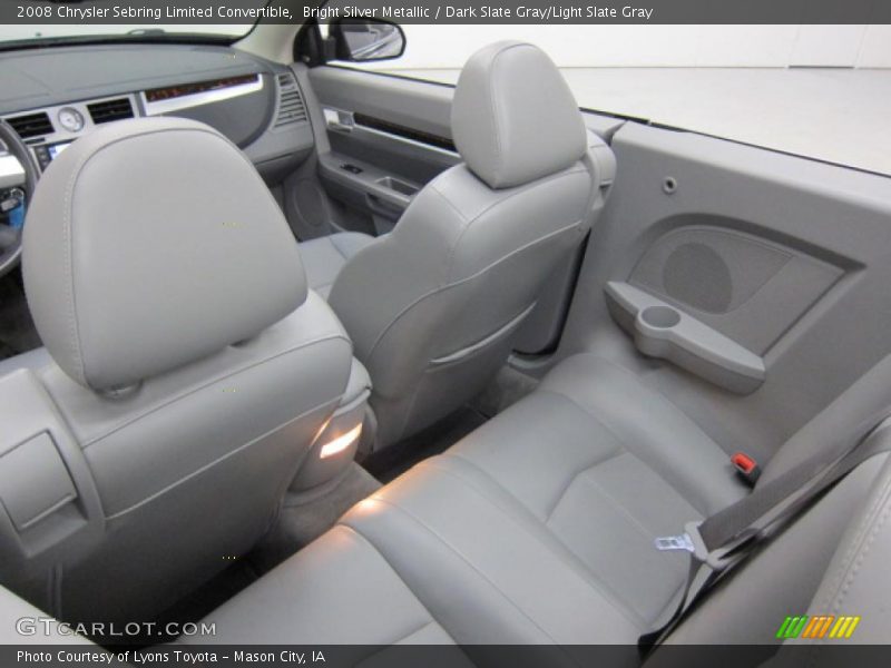 Bright Silver Metallic / Dark Slate Gray/Light Slate Gray 2008 Chrysler Sebring Limited Convertible