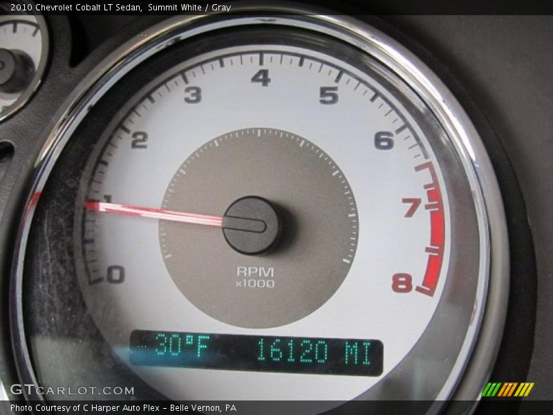 Summit White / Gray 2010 Chevrolet Cobalt LT Sedan