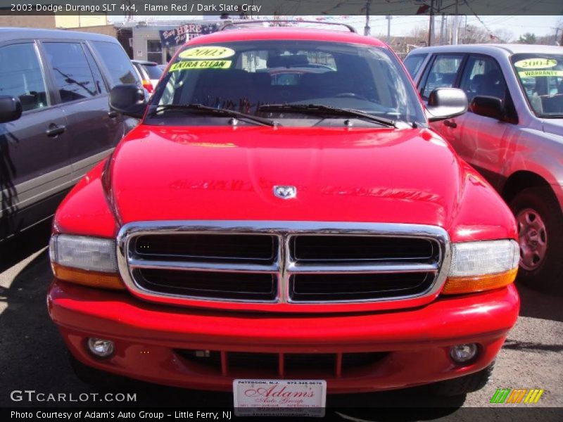 Flame Red / Dark Slate Gray 2003 Dodge Durango SLT 4x4