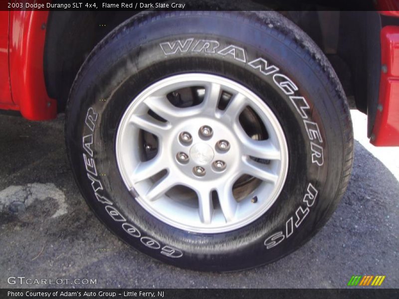 Flame Red / Dark Slate Gray 2003 Dodge Durango SLT 4x4