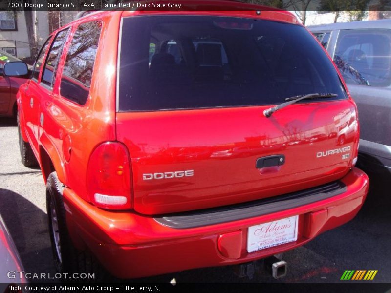 Flame Red / Dark Slate Gray 2003 Dodge Durango SLT 4x4