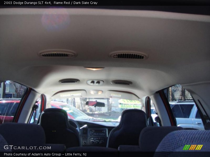Flame Red / Dark Slate Gray 2003 Dodge Durango SLT 4x4