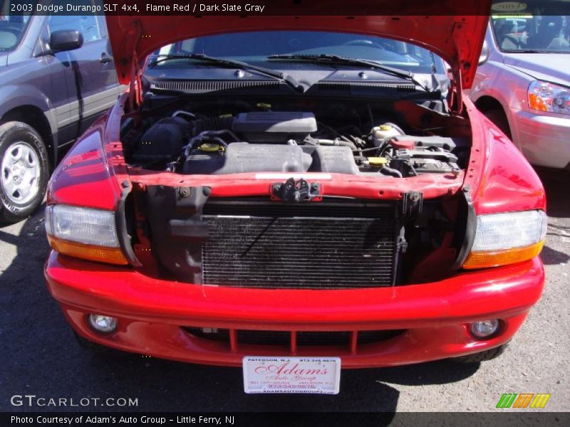 Flame Red / Dark Slate Gray 2003 Dodge Durango SLT 4x4