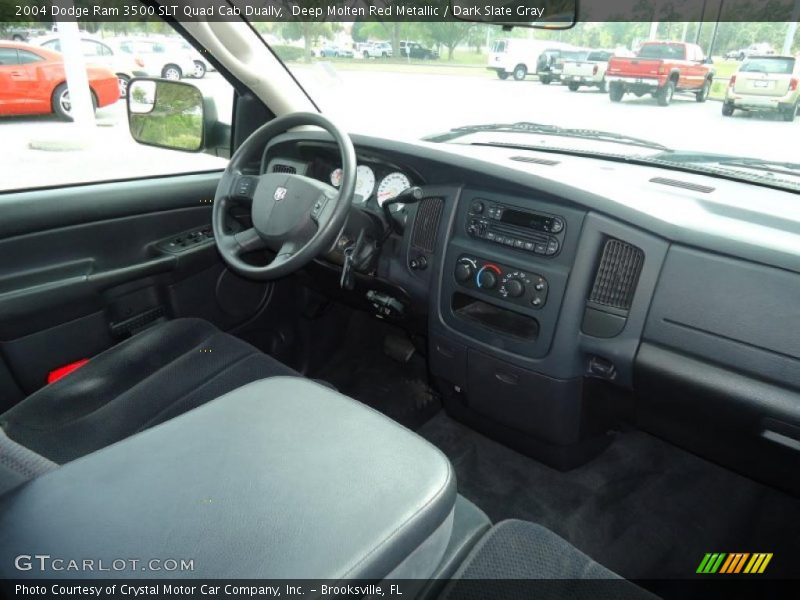 Dashboard of 2004 Ram 3500 SLT Quad Cab Dually