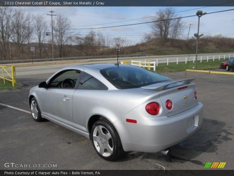 Silver Ice Metallic / Gray 2010 Chevrolet Cobalt LT Coupe