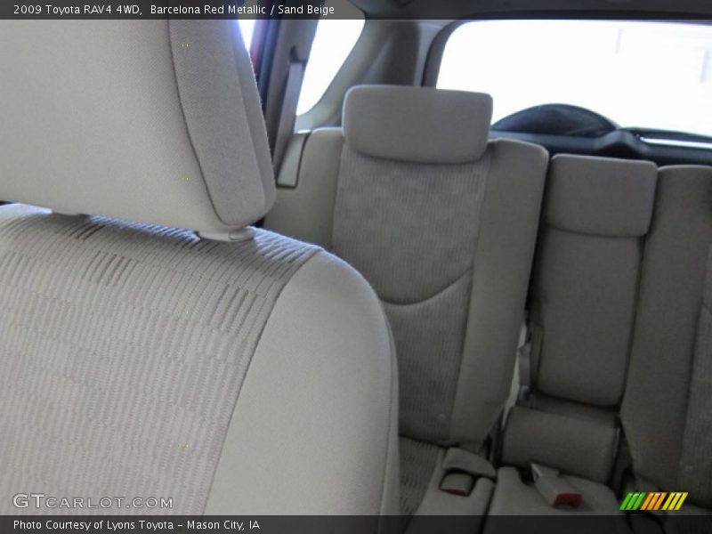 Barcelona Red Metallic / Sand Beige 2009 Toyota RAV4 4WD