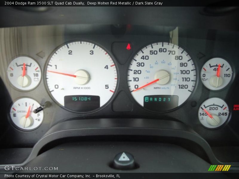  2004 Ram 3500 SLT Quad Cab Dually SLT Quad Cab Dually Gauges