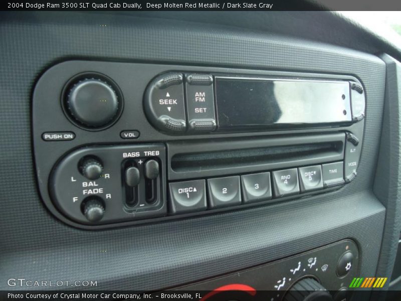 Controls of 2004 Ram 3500 SLT Quad Cab Dually