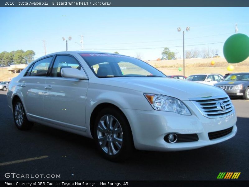 Blizzard White Pearl / Light Gray 2010 Toyota Avalon XLS