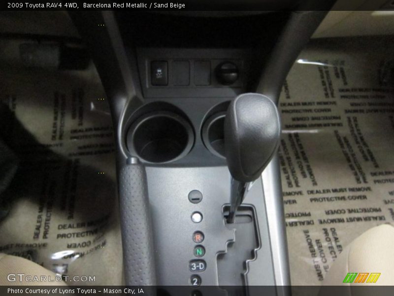 Barcelona Red Metallic / Sand Beige 2009 Toyota RAV4 4WD