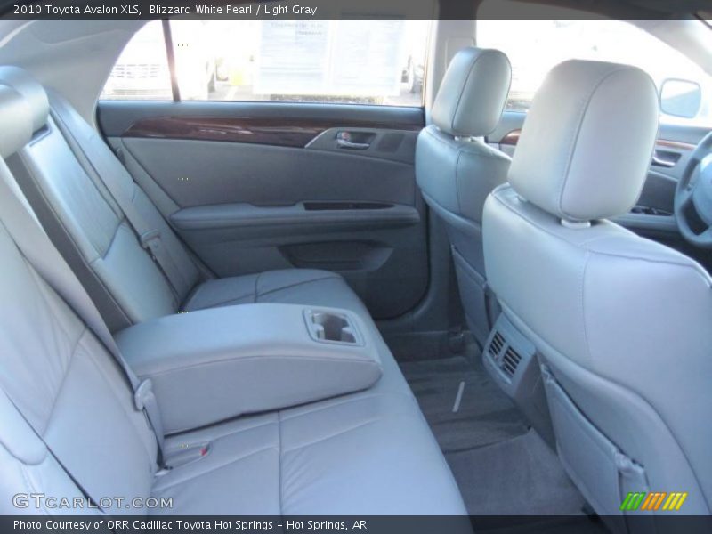 Blizzard White Pearl / Light Gray 2010 Toyota Avalon XLS