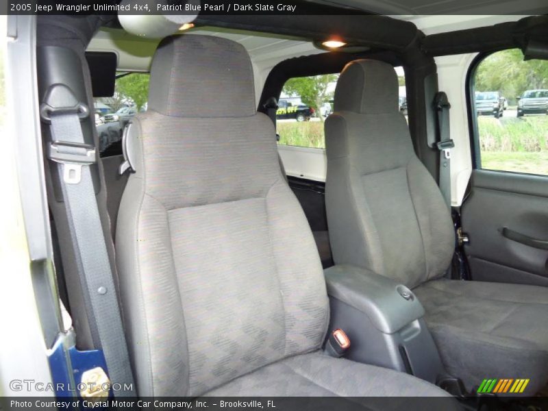 Patriot Blue Pearl / Dark Slate Gray 2005 Jeep Wrangler Unlimited 4x4