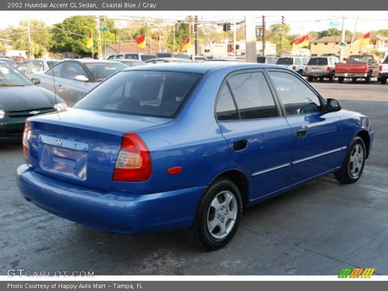  2002 Accent GL Sedan Coastal Blue