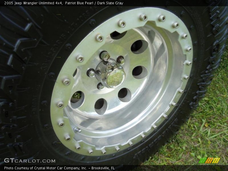 Patriot Blue Pearl / Dark Slate Gray 2005 Jeep Wrangler Unlimited 4x4