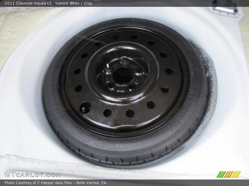 Summit White / Gray 2011 Chevrolet Impala LT