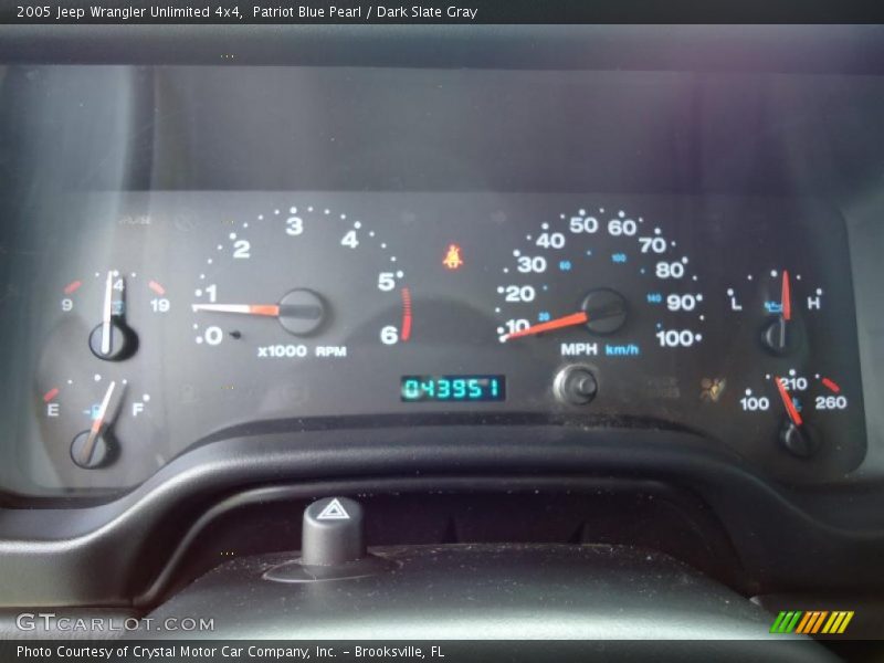 Patriot Blue Pearl / Dark Slate Gray 2005 Jeep Wrangler Unlimited 4x4
