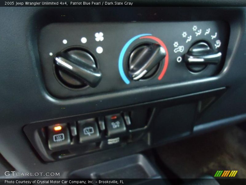 Patriot Blue Pearl / Dark Slate Gray 2005 Jeep Wrangler Unlimited 4x4