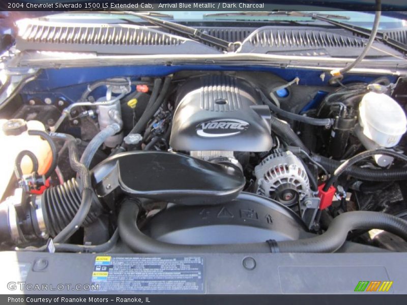  2004 Silverado 1500 LS Extended Cab Engine - 5.3 Liter OHV 16-Valve Vortec V8