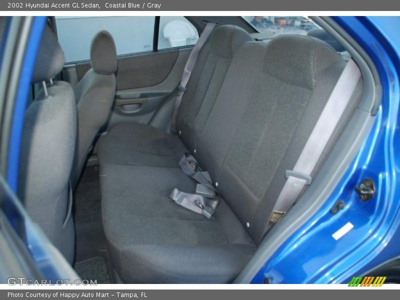  2002 Accent GL Sedan Gray Interior