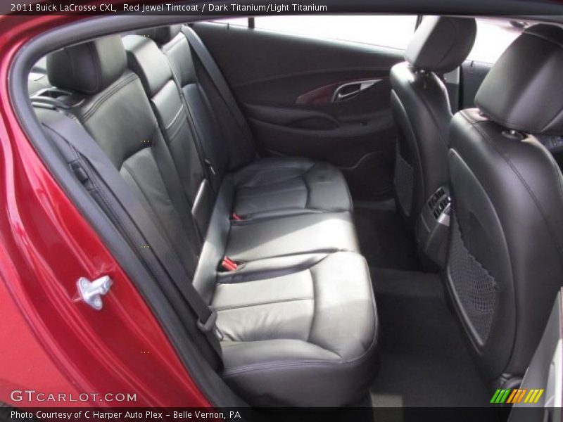 Red Jewel Tintcoat / Dark Titanium/Light Titanium 2011 Buick LaCrosse CXL