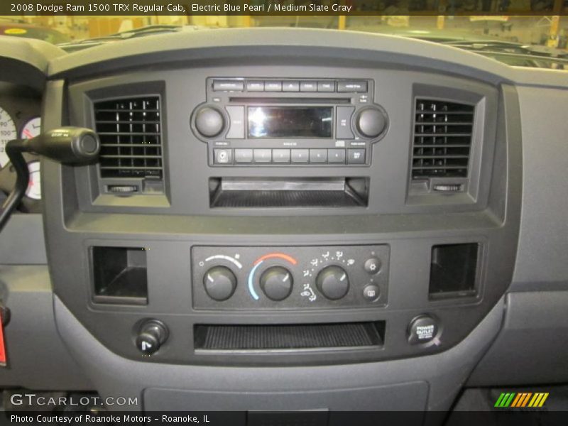 Electric Blue Pearl / Medium Slate Gray 2008 Dodge Ram 1500 TRX Regular Cab