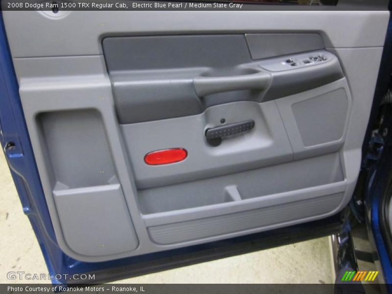 Electric Blue Pearl / Medium Slate Gray 2008 Dodge Ram 1500 TRX Regular Cab