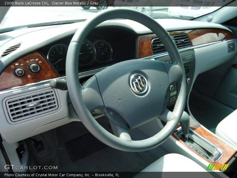 Glacier Blue Metallic / Gray 2006 Buick LaCrosse CXL