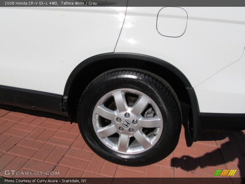 Taffeta White / Gray 2008 Honda CR-V EX-L 4WD