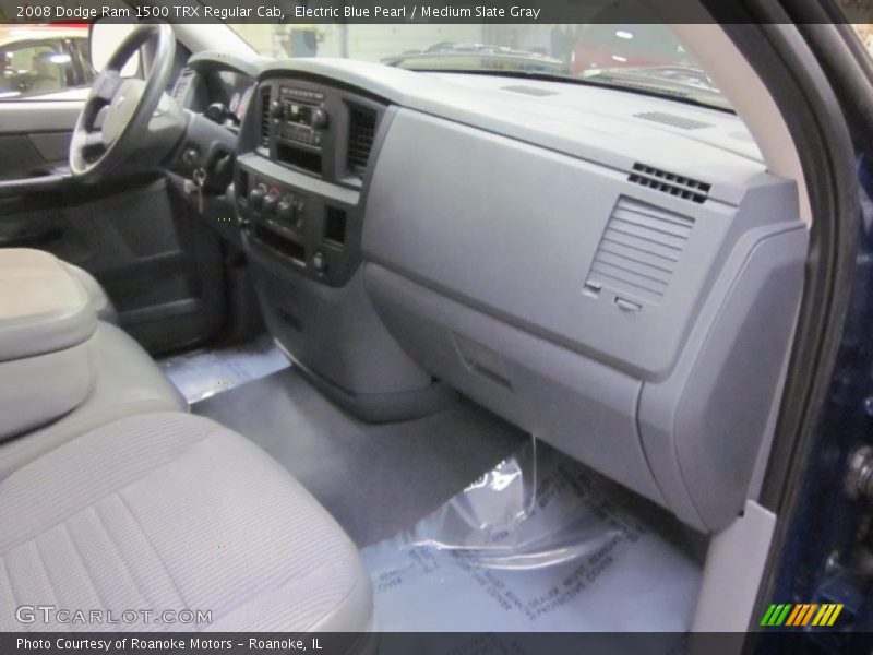 Electric Blue Pearl / Medium Slate Gray 2008 Dodge Ram 1500 TRX Regular Cab