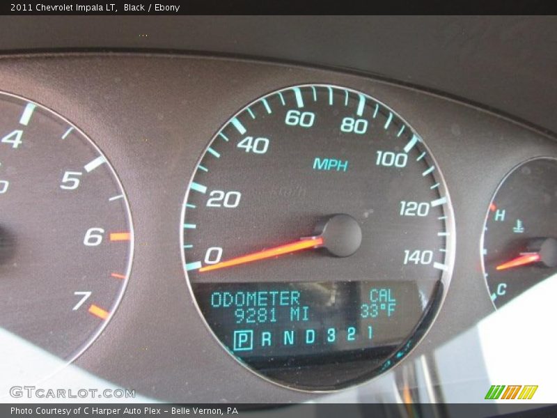 Black / Ebony 2011 Chevrolet Impala LT