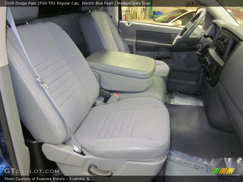 Electric Blue Pearl / Medium Slate Gray 2008 Dodge Ram 1500 TRX Regular Cab