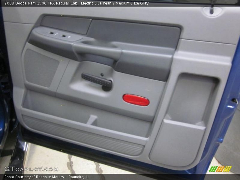 Electric Blue Pearl / Medium Slate Gray 2008 Dodge Ram 1500 TRX Regular Cab