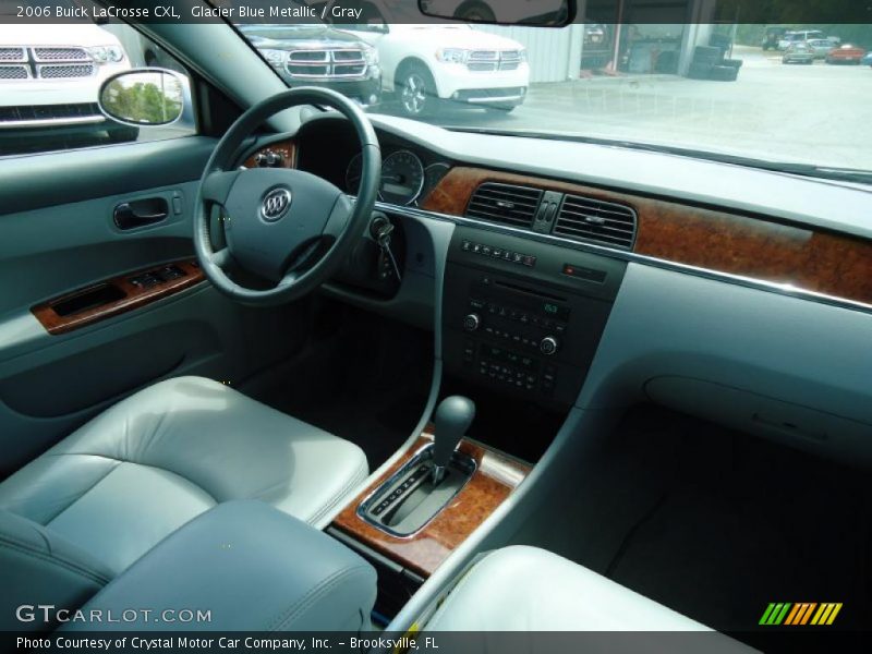 Glacier Blue Metallic / Gray 2006 Buick LaCrosse CXL