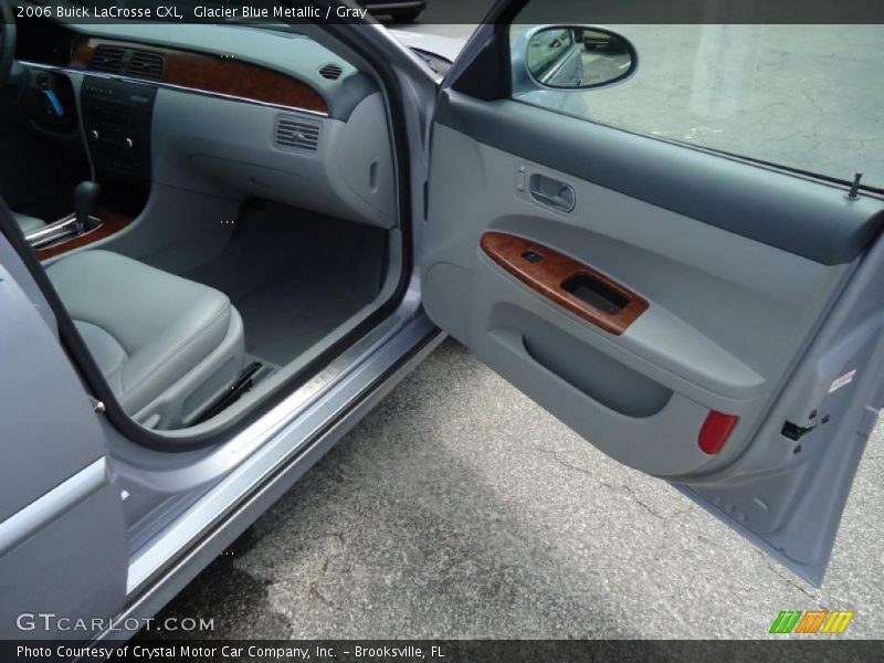 Glacier Blue Metallic / Gray 2006 Buick LaCrosse CXL