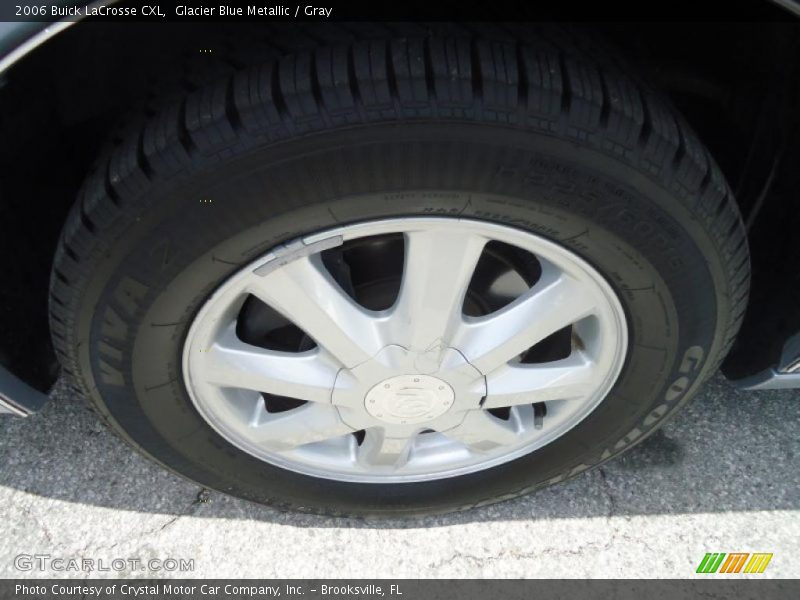 Glacier Blue Metallic / Gray 2006 Buick LaCrosse CXL