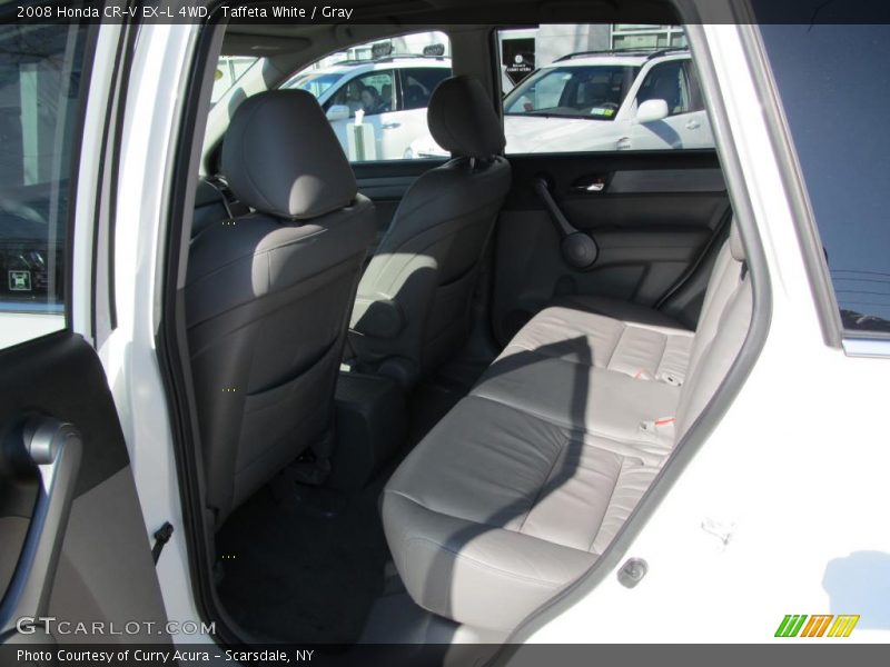 Taffeta White / Gray 2008 Honda CR-V EX-L 4WD