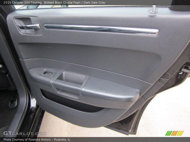 Brilliant Black Crystal Pearl / Dark Slate Gray 2010 Chrysler 300 Touring